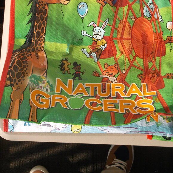 🌍 Natural Grocers Reusable Bags (Set of 2) – Unused, Earth Day Eco Bundle - Picture 6 of 6